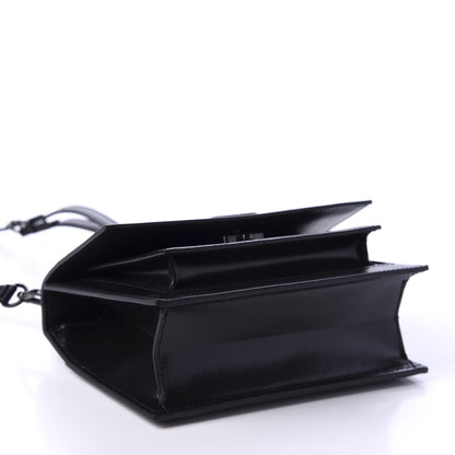 Balenciaga Box Calfskin Monochrome XS Sharp Top Handle Bag Black 5 of 10