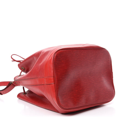 Louis Vuitton Epi Noe Castillan Red 4 of 14