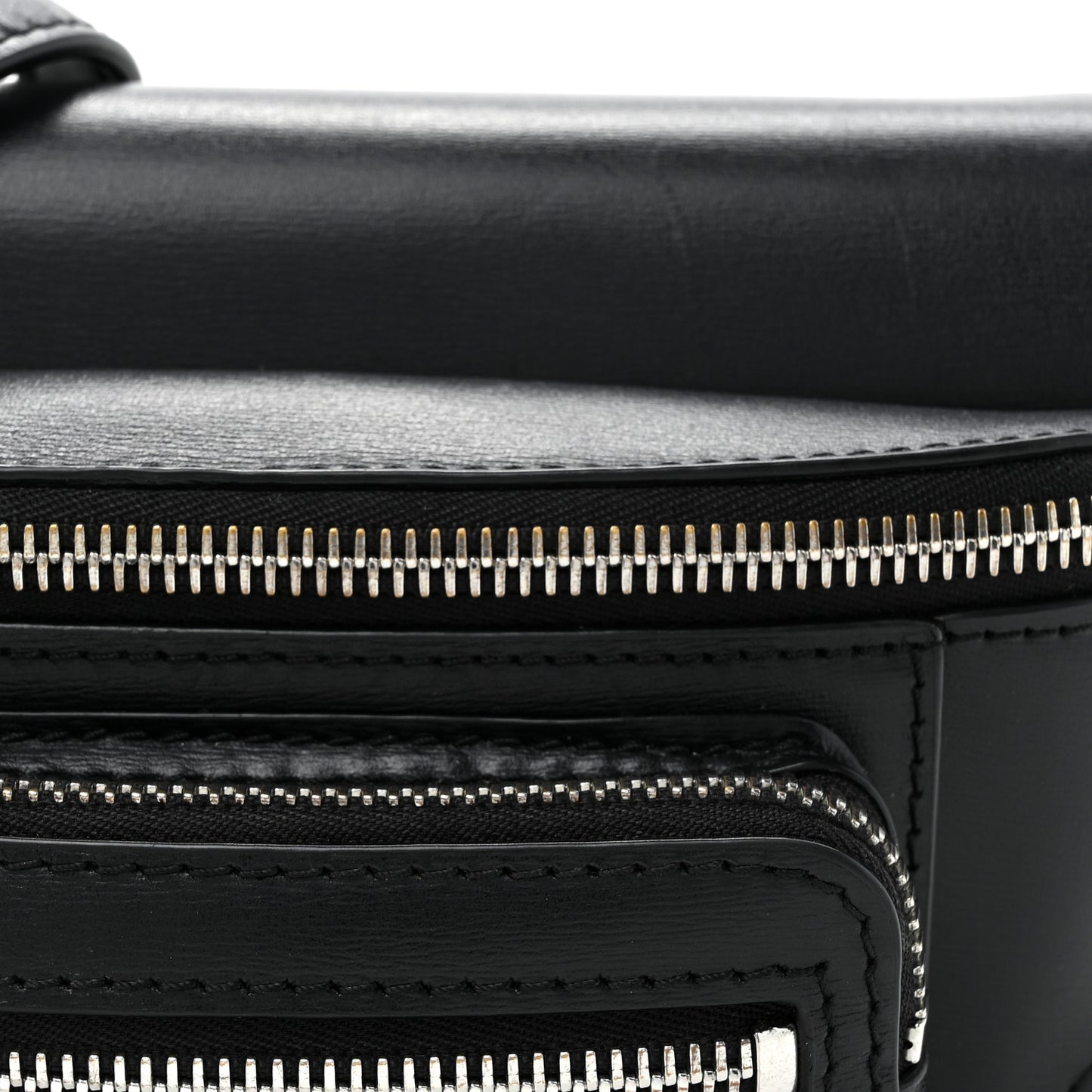 Lambskin Attica Chain Crossbody Bag Black