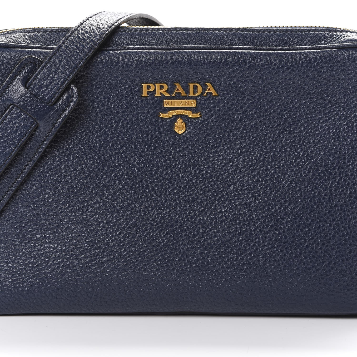 Prada Vitello Phenix Camera Bag Baltico 10 of 10