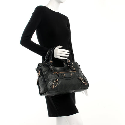 Balenciaga Agneau Giant 21 Rose Gold Hardware City Black 3 of 14