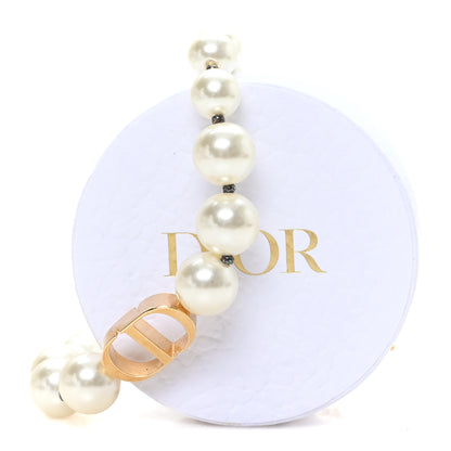 Christian Dior Pearl 30 Montaigne Choker Necklace Gold 5 of 5