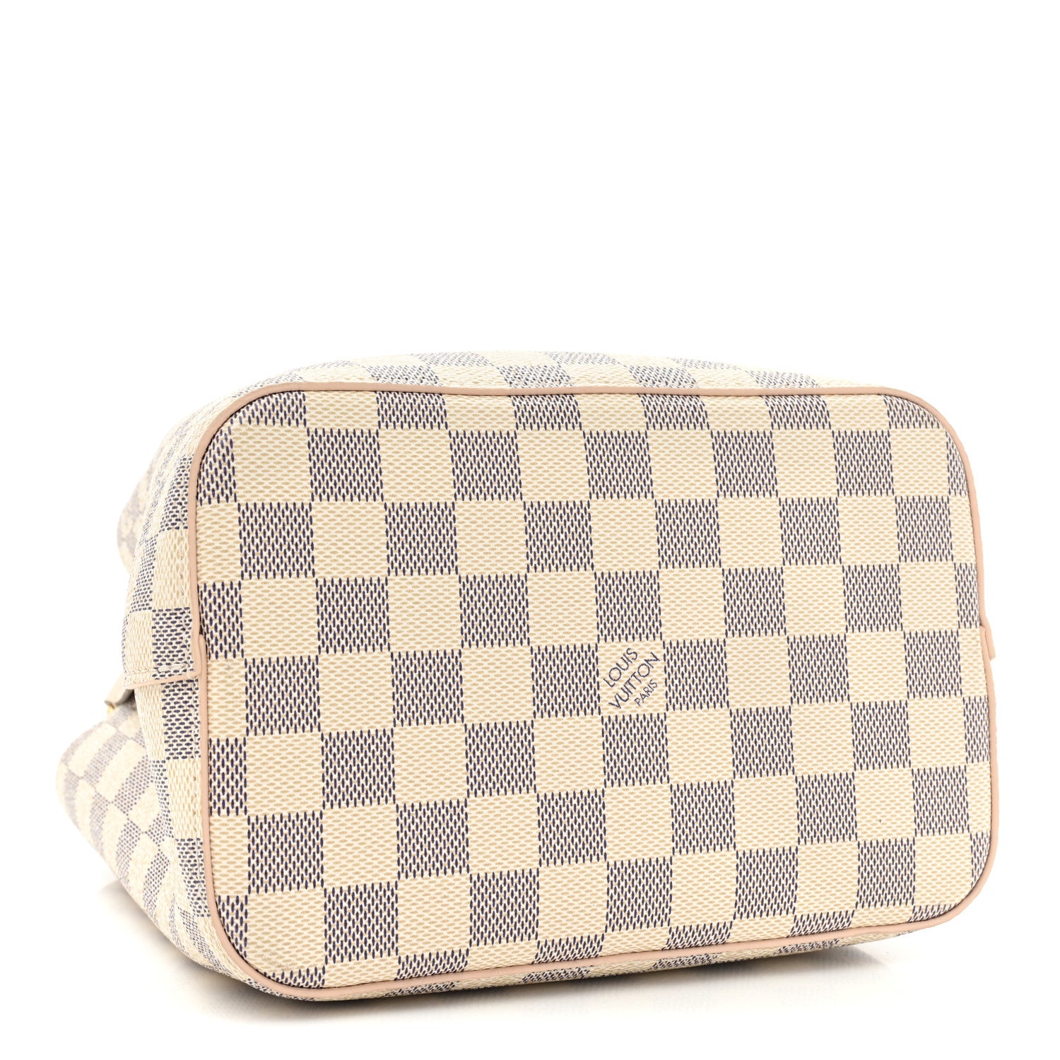 Louis Vuitton Damier Azur Braided Neonoe BB Pink 4 of 15