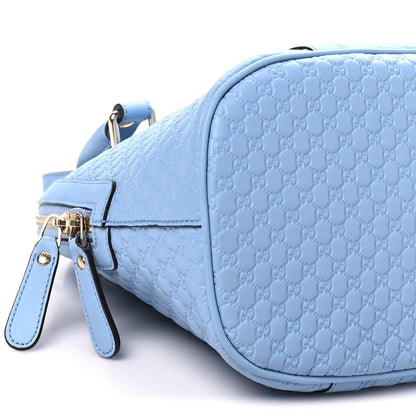 Gucci Microguccissima Medium Dome Bag Mineral Blue 9 of 10