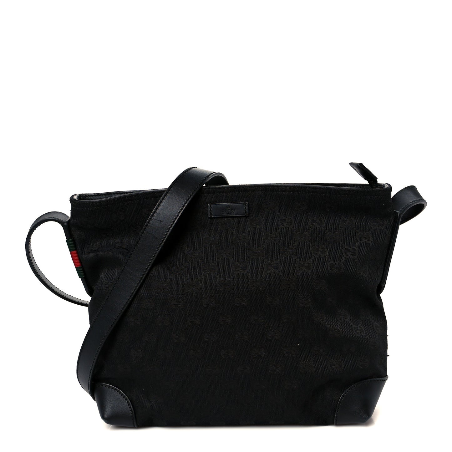 Monogram Messenger Bag Black