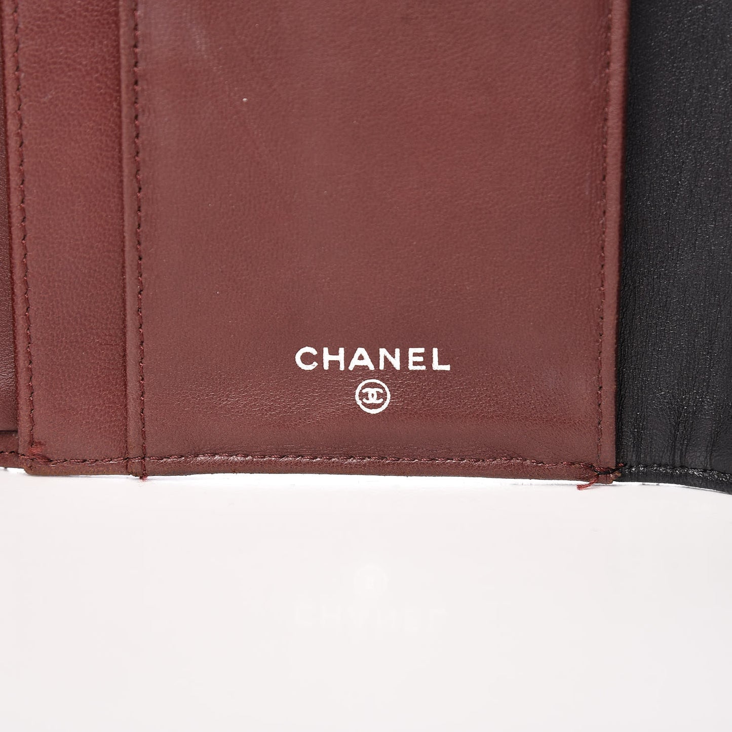 Lambskin Quilted Large Flap Wallet Black