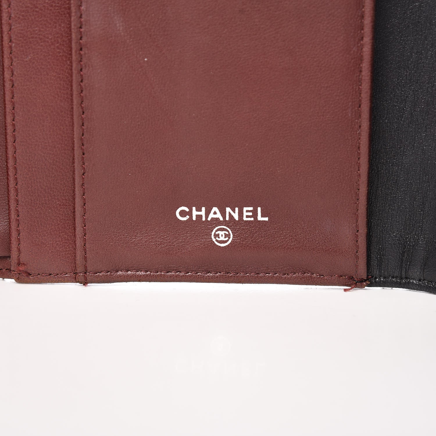 Chanel Lambskin Quilted Large Flap Wallet Black 6 of 22