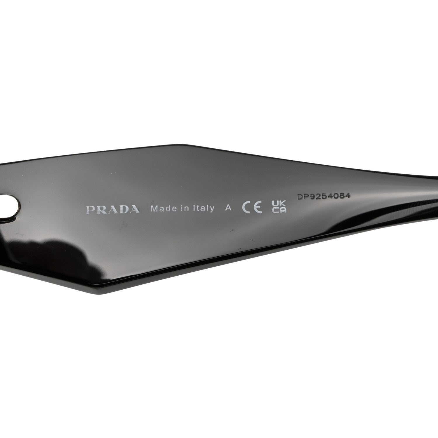 Prada Acetate Symbole Sunglasses SPR 17W Black 7 of 8