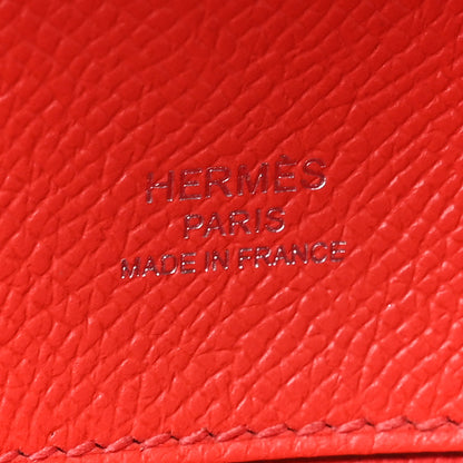 Hermes Epsom Kelly Cut Clutch Pochette Rose Jaipur 8 of 9