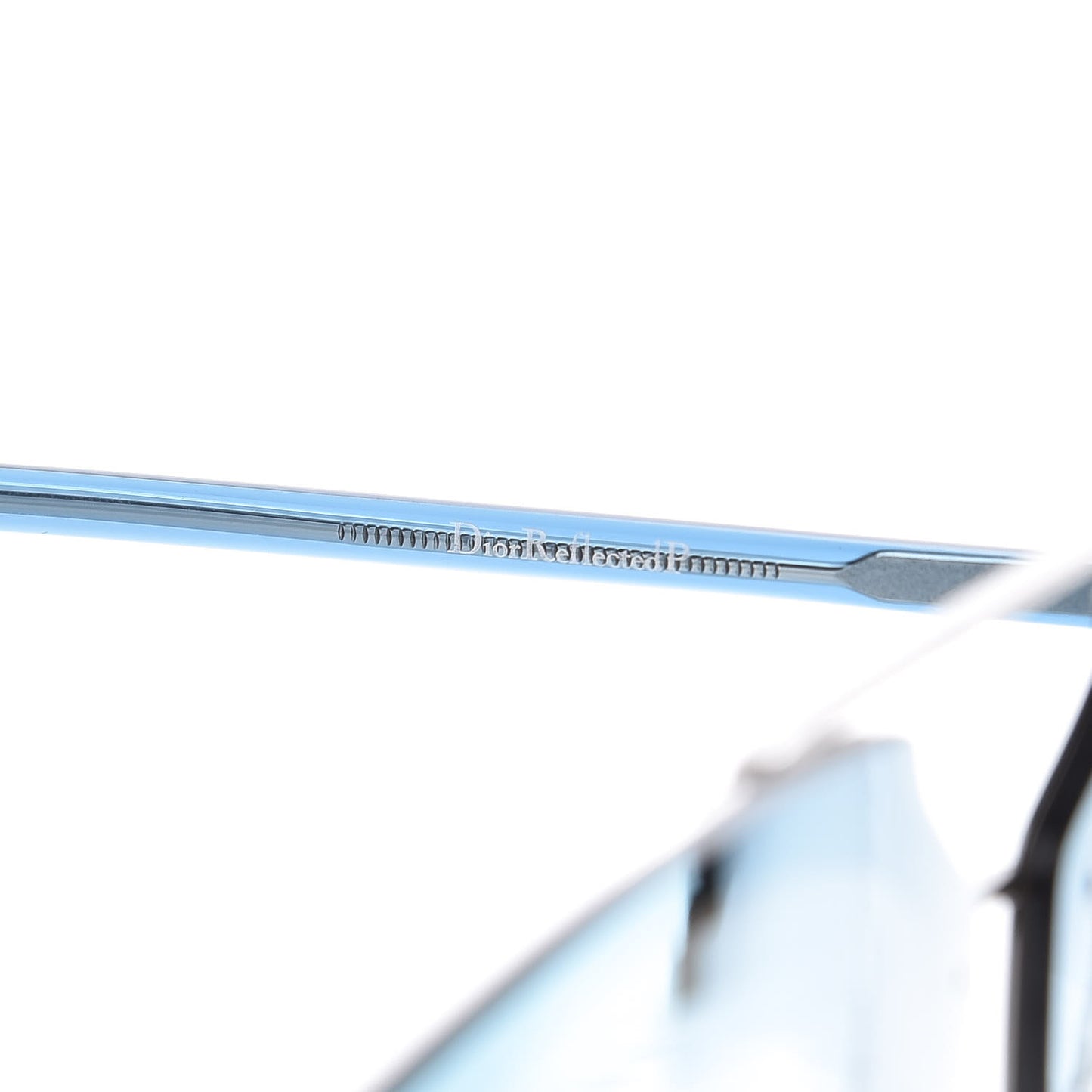Reflected Prism Sunglasses Blue