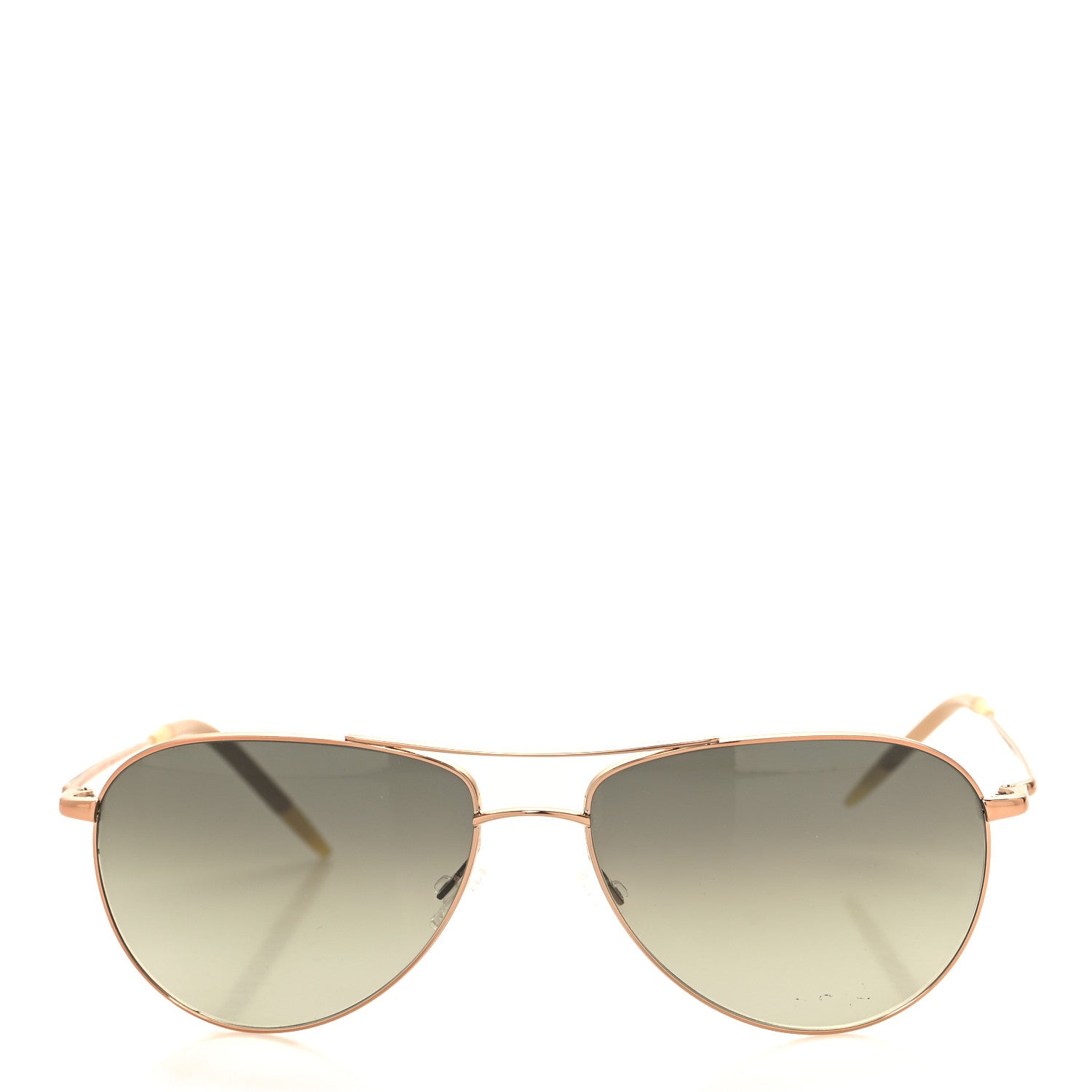 Oliver Peoples Metal Benedict Aviator Sunglasses OV1002S G-15 Gradient 2 of 7