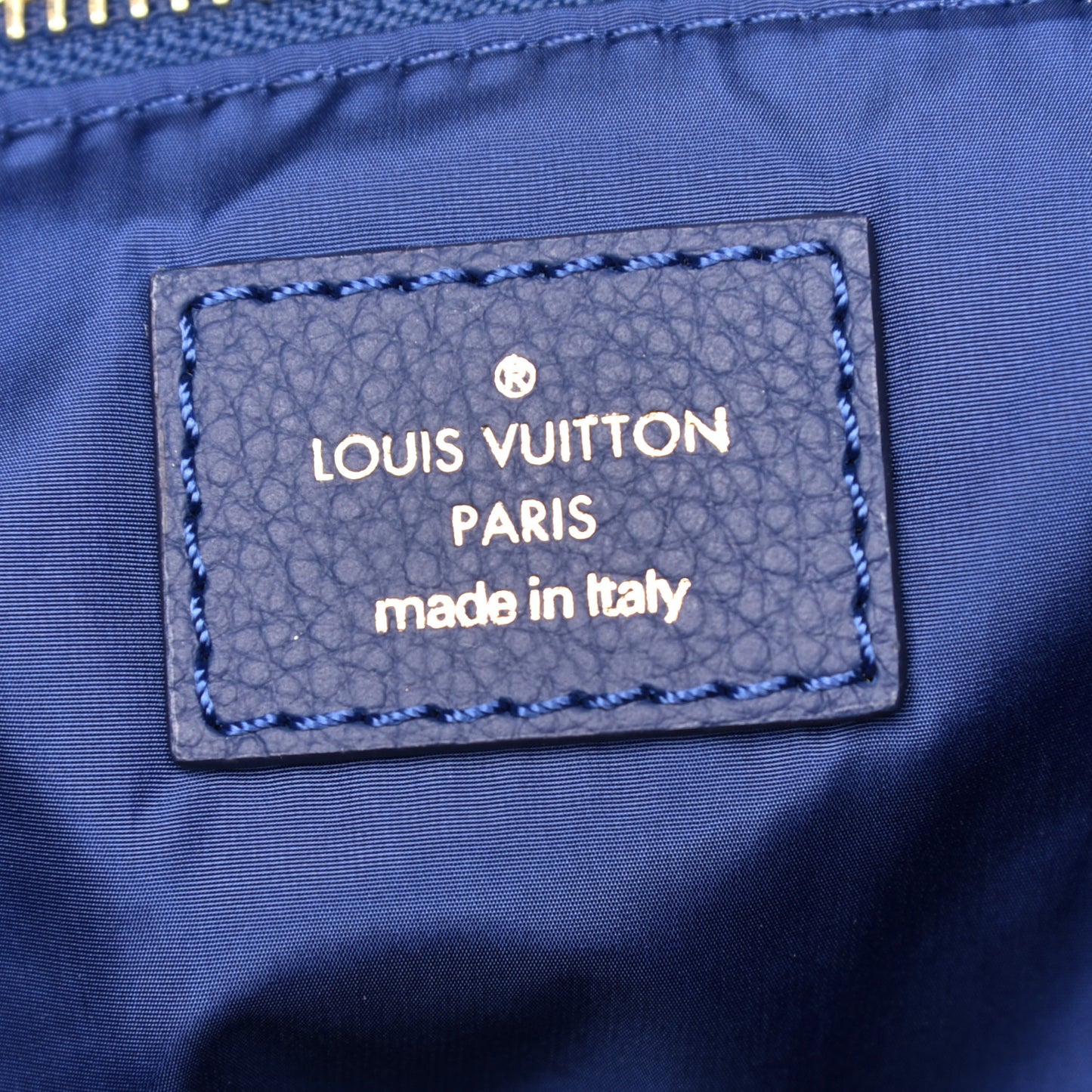 Nylon Monogram Ikat Noefull MM Grand Blue