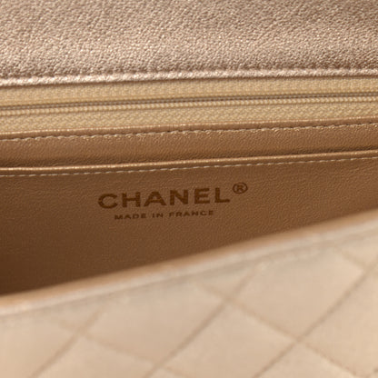 Chanel Metallic Lambskin Quilted Mini Square Flap Gold 5 of 8