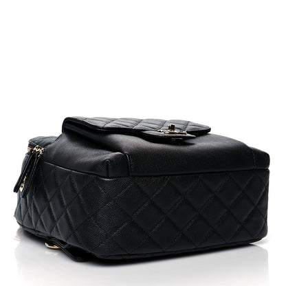 Chanel Caviar Quilted Medium Zip Around Backpack Black 4 of 10