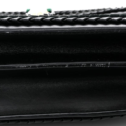 Bulgari Calfskin Plisse Serpenti Forever Crossbody Bag Black 11 of 14
