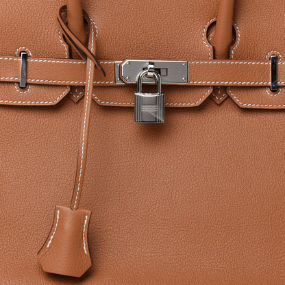 Hermes Taurillon Novillo Birkin 30 Gold 8 of 11