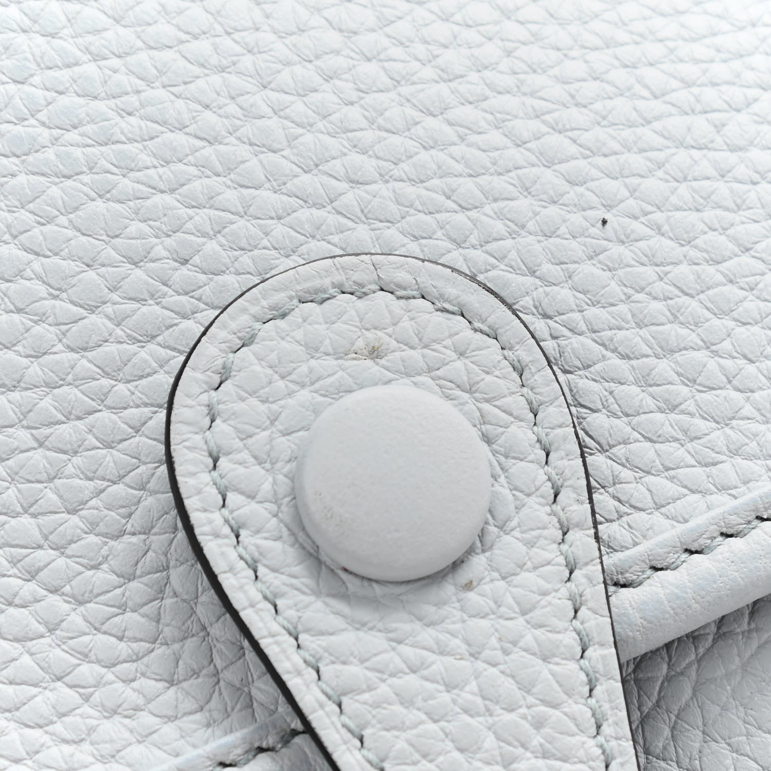 Hermes Taurillon Clemence Evelyne III PM Bleu Pale 14 of 14