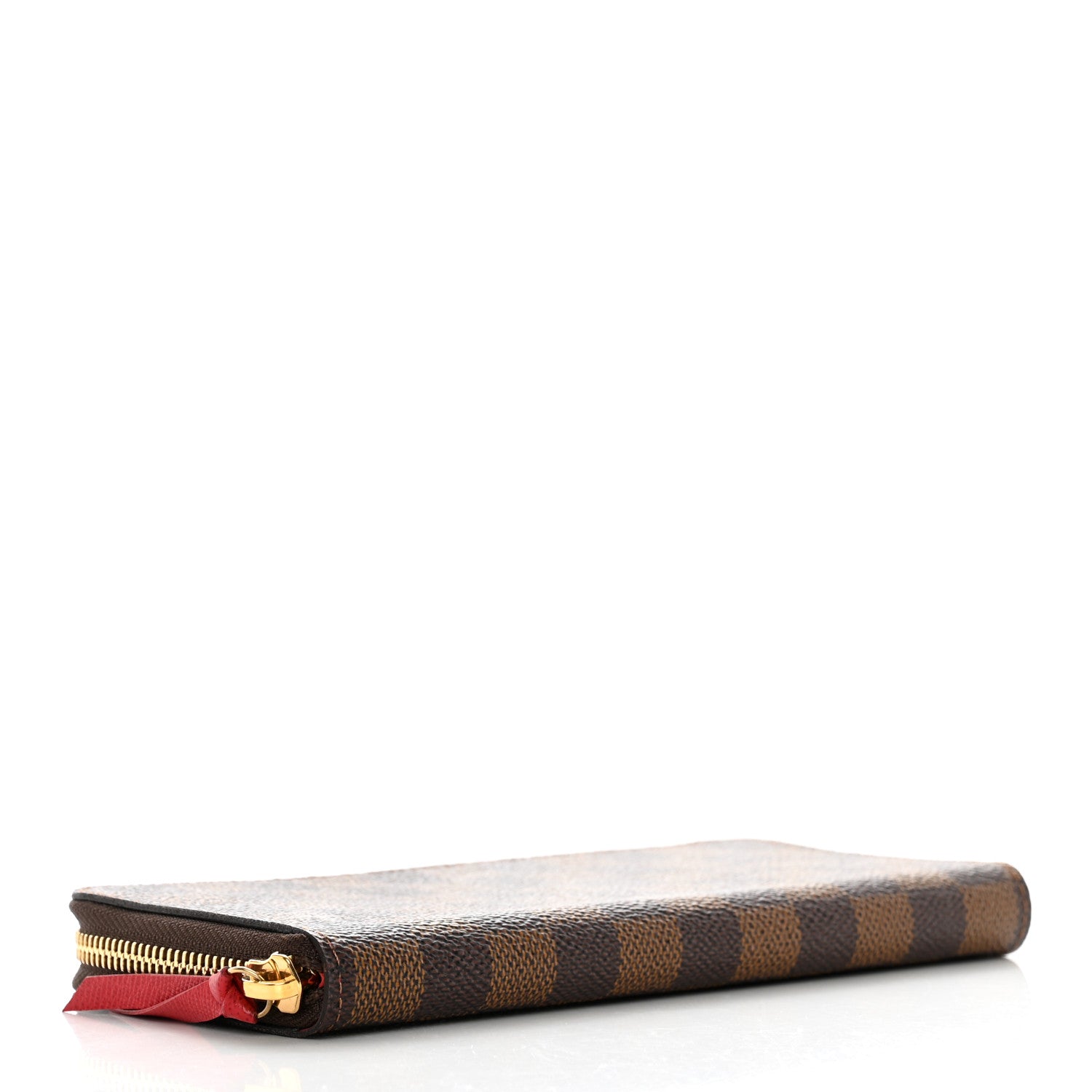 Louis Vuitton Damier Ebene Clemence Wallet Cherry 4 of 7