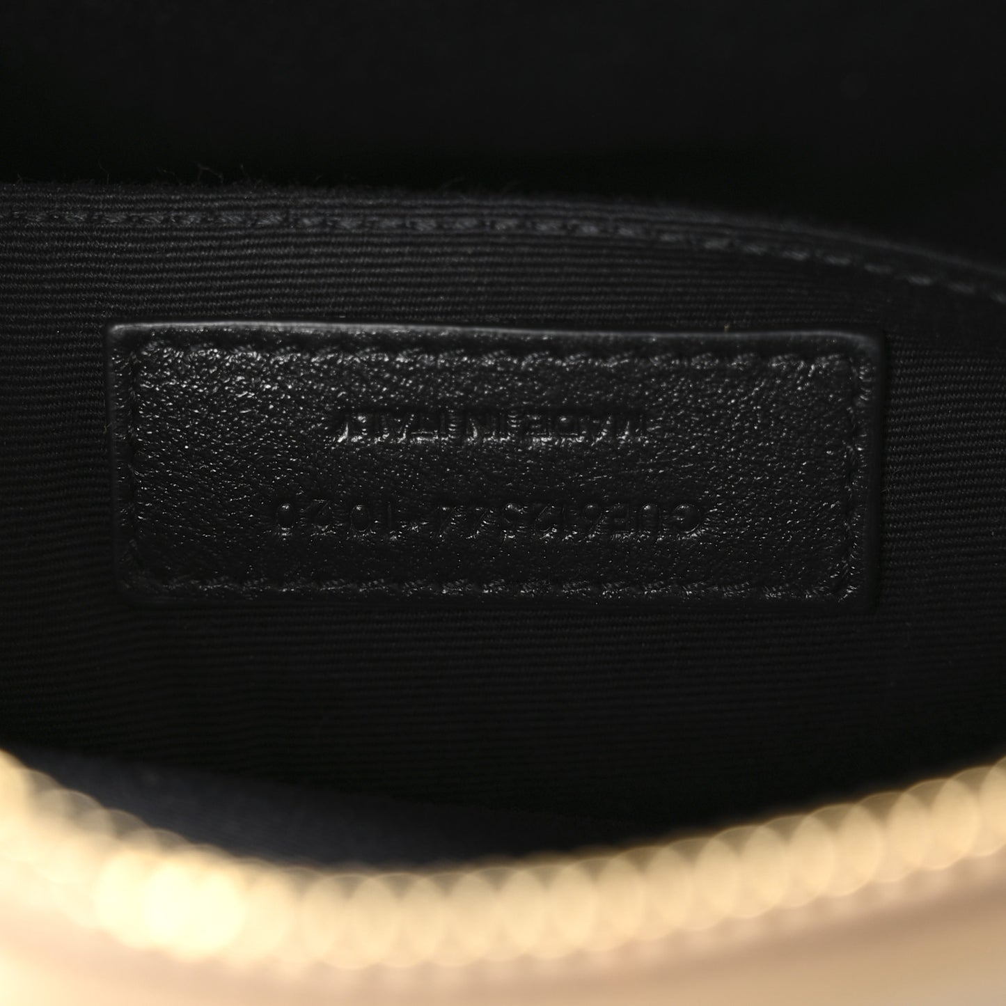 Calfskin Matelasse Monogram Lou Camera Bag Dark Beige