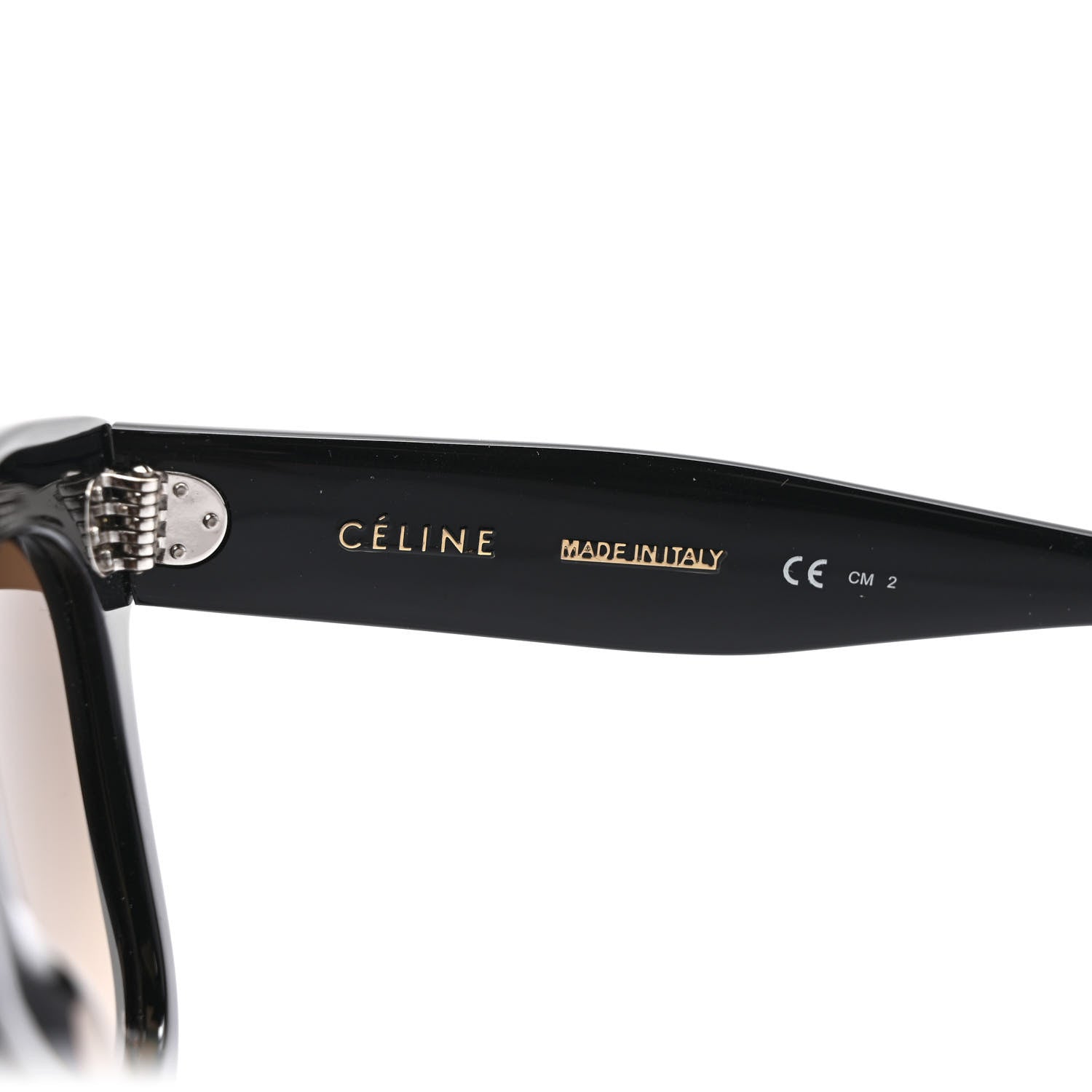 Celine New Audrey Sunglasses CL 41805/S Black 5 of 7