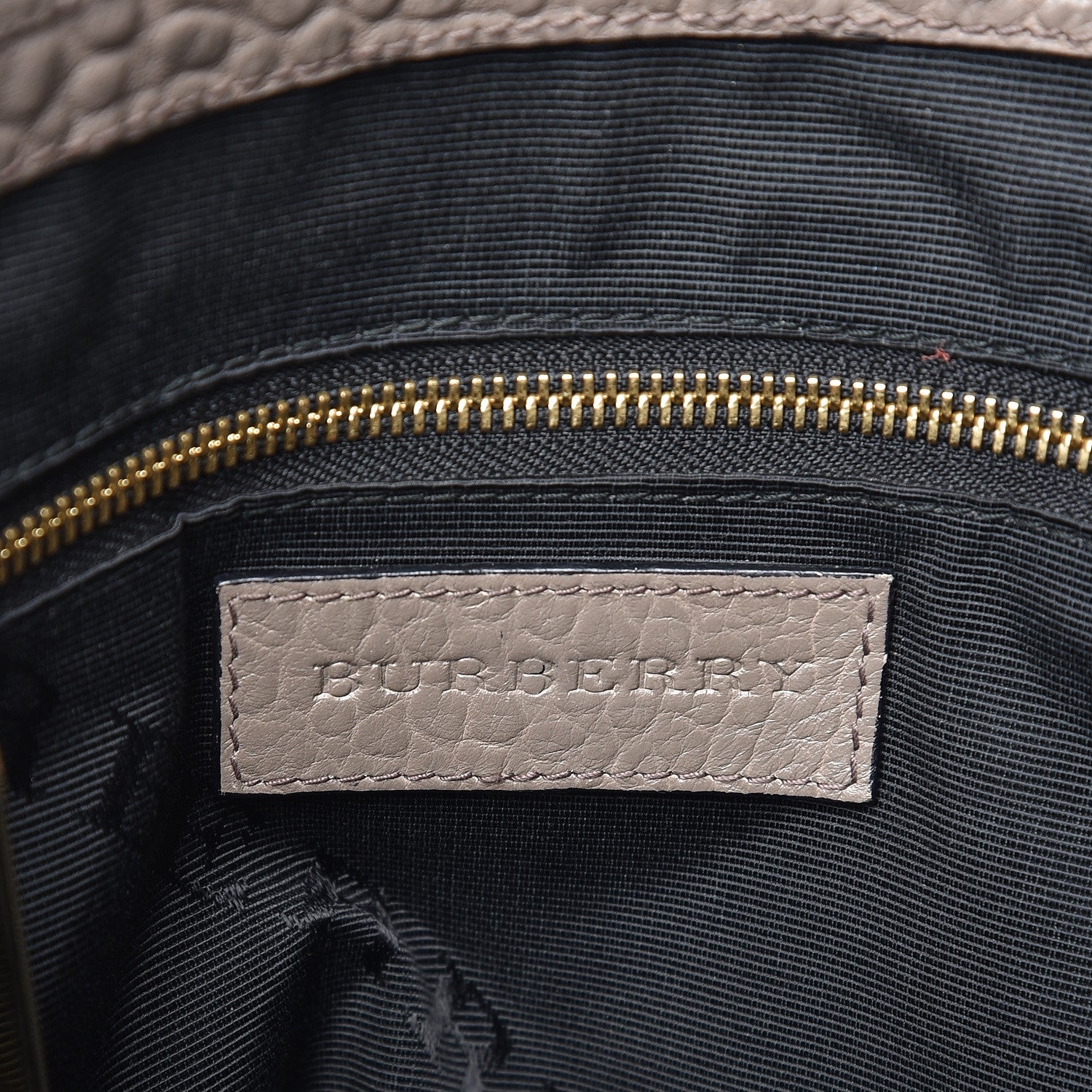 Burberry Heritage Grain Leather Small Gladstone Pale Taupe 7 of 15