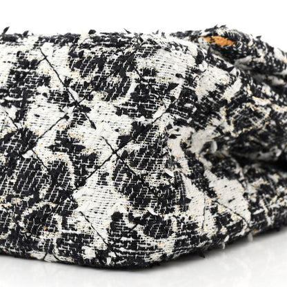 Chanel Tweed Camellia Quilted 2.55 Reissue 226 Flap Ecru 10 of 11