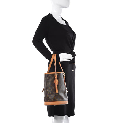 Louis Vuitton Monogram Petit Bucket 23 2 of 11