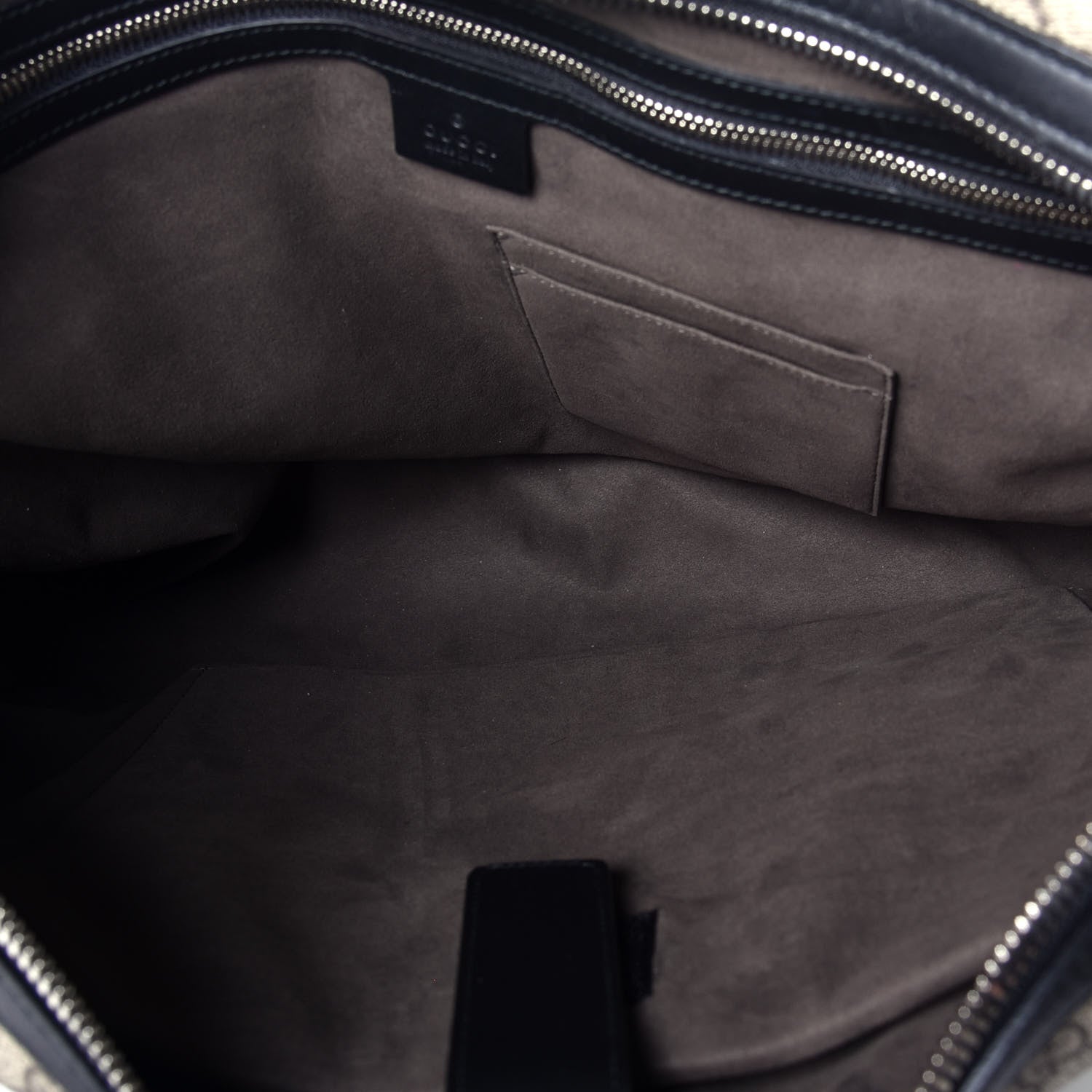 Gucci GG Supreme Monogram Eden Briefcase Black 6 of 11