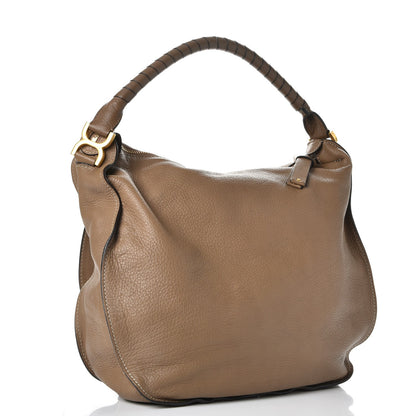 Chloe Calfskin Large Marcie Hobo Nut 3 of 12