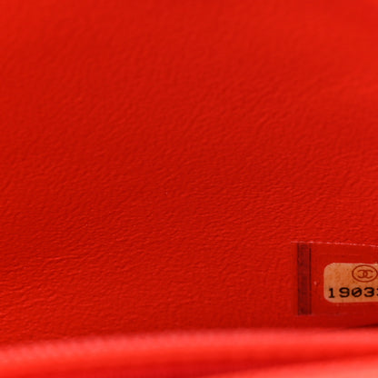 Chanel Patent Calfskin Quilted Mini Rectangular Flap Red 7 of 10
