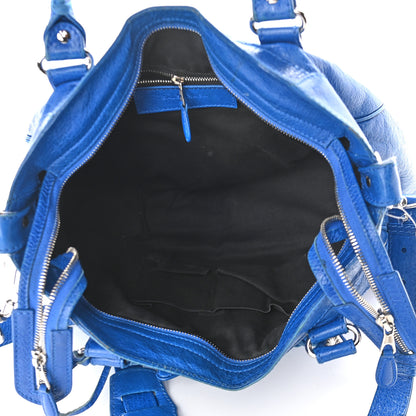 Balenciaga Agneau Giant 12 Silver Hardware Velo Bleu Lazuli 4 of 11