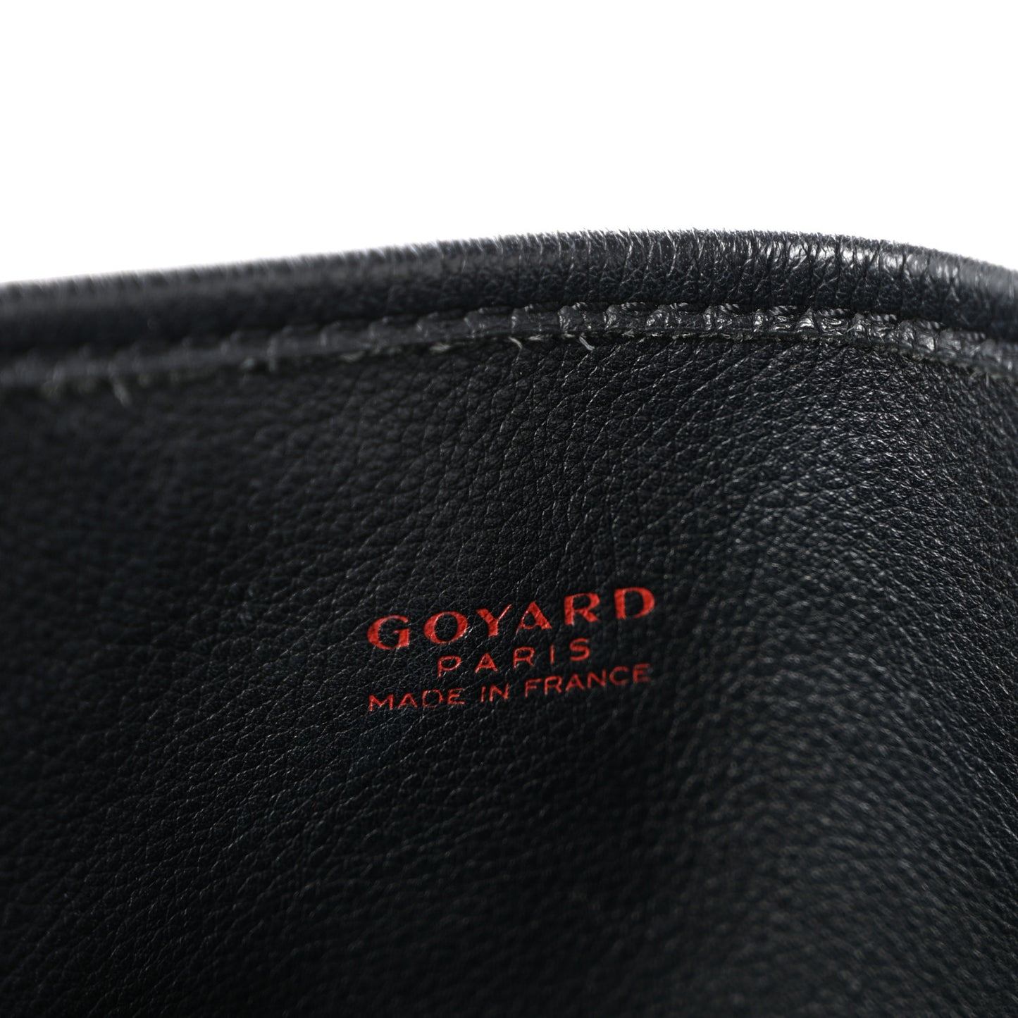 Goyardine Reversible Mini Anjou Black
