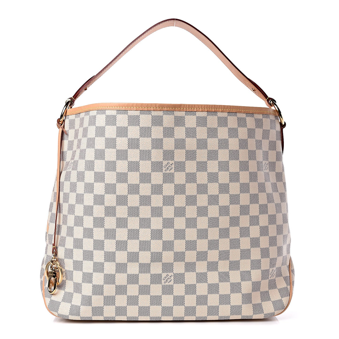 Damier Azur Delightful MM Rose Ballerine