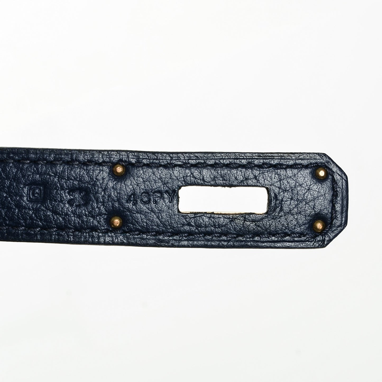 Taurillon Clemence Birkin 35 Bleu Saphir