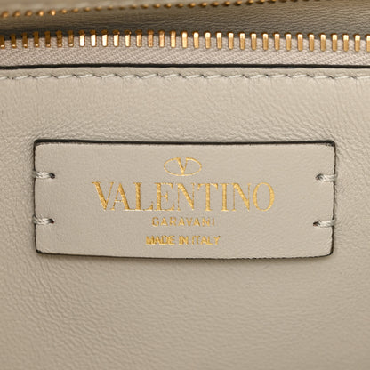 Valentino Garavani Nappa Large Roman Stud Shoulder Bag Ivory 6 of 11