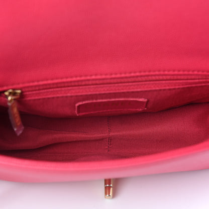 Chanel Caviar Quilted Small Fashion Therapy Flap Bag Pink 9 of 18
