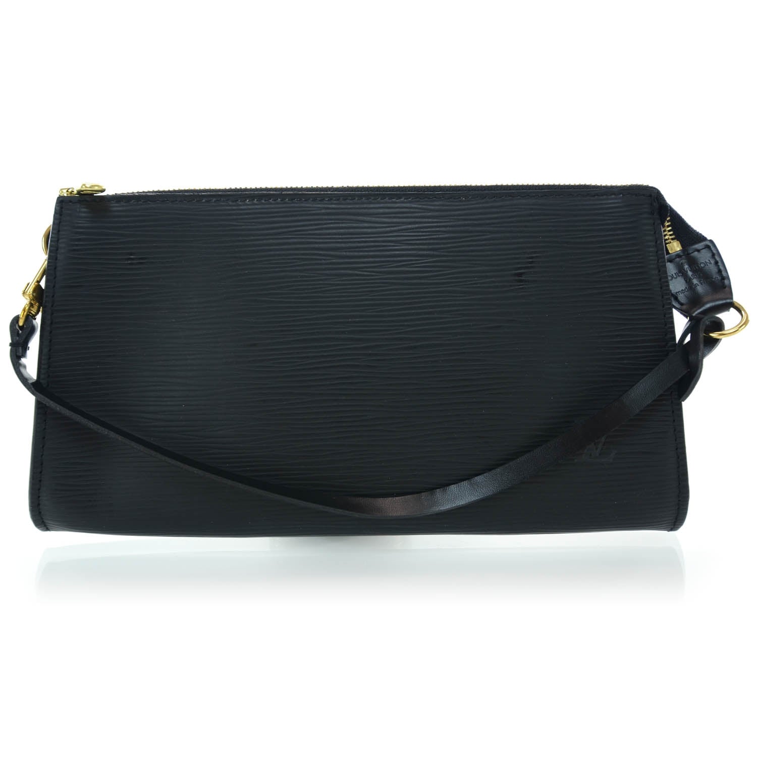 Louis Vuitton Epi Pochette Accessories 24 Black 1 of 8