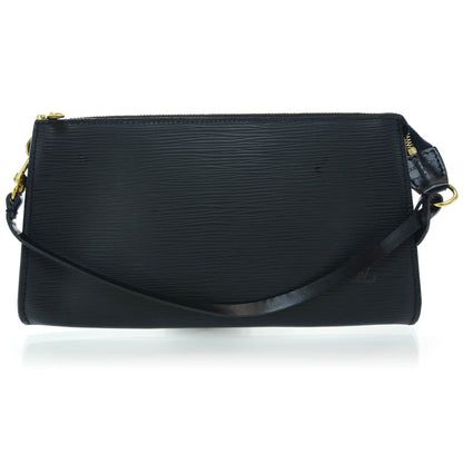 Louis Vuitton Epi Pochette Accessories 24 Black 1 of 8