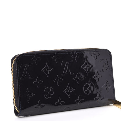 Louis Vuitton Vernis Zippy Wallet Blue Infini 3 of 8