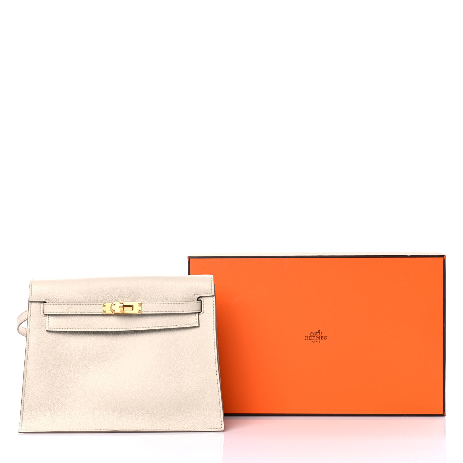 Hermes Evercolor Kelly Danse II Belt Bag Beton 12 of 12
