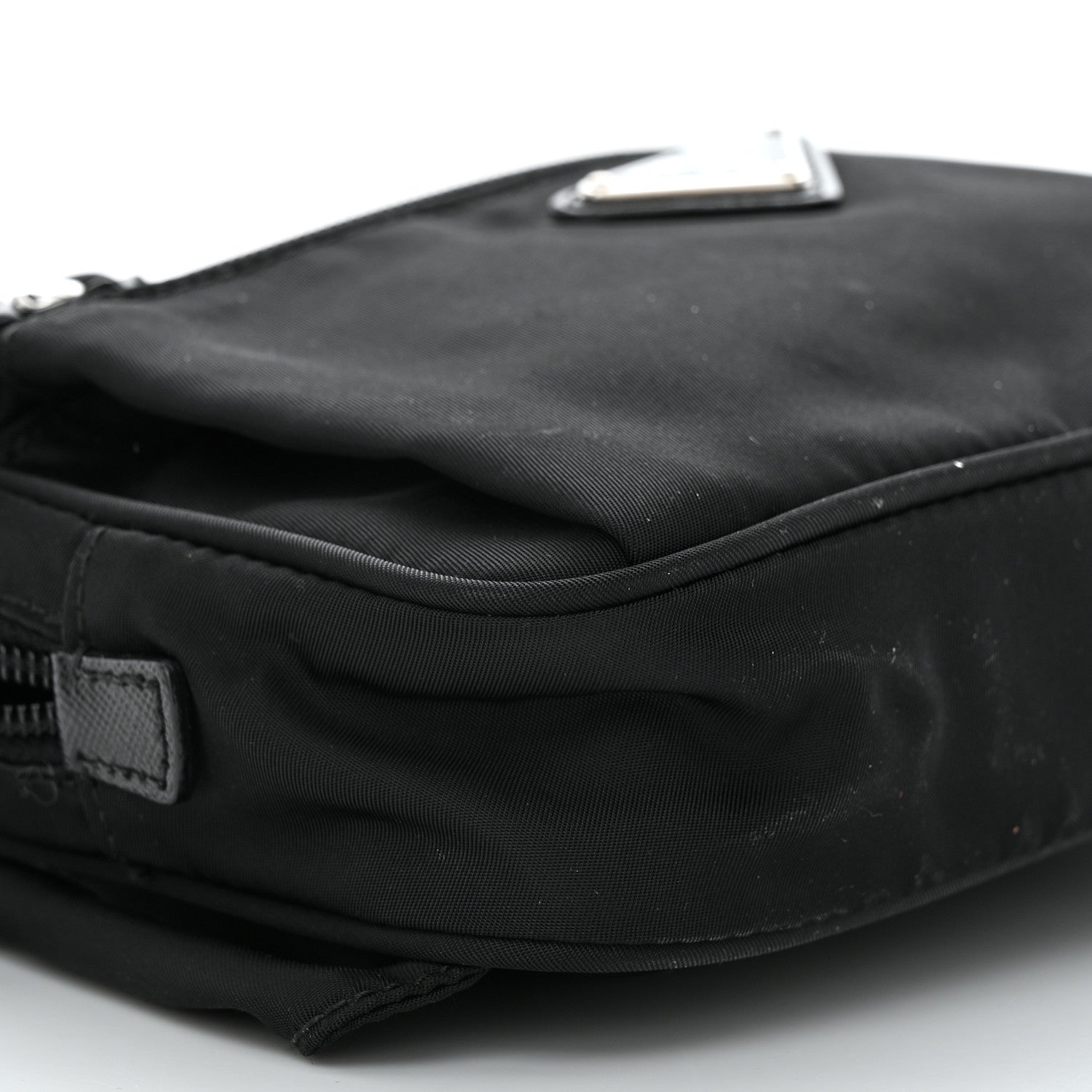 Prada Tessuto Nylon Belt Bag Black 7 of 9