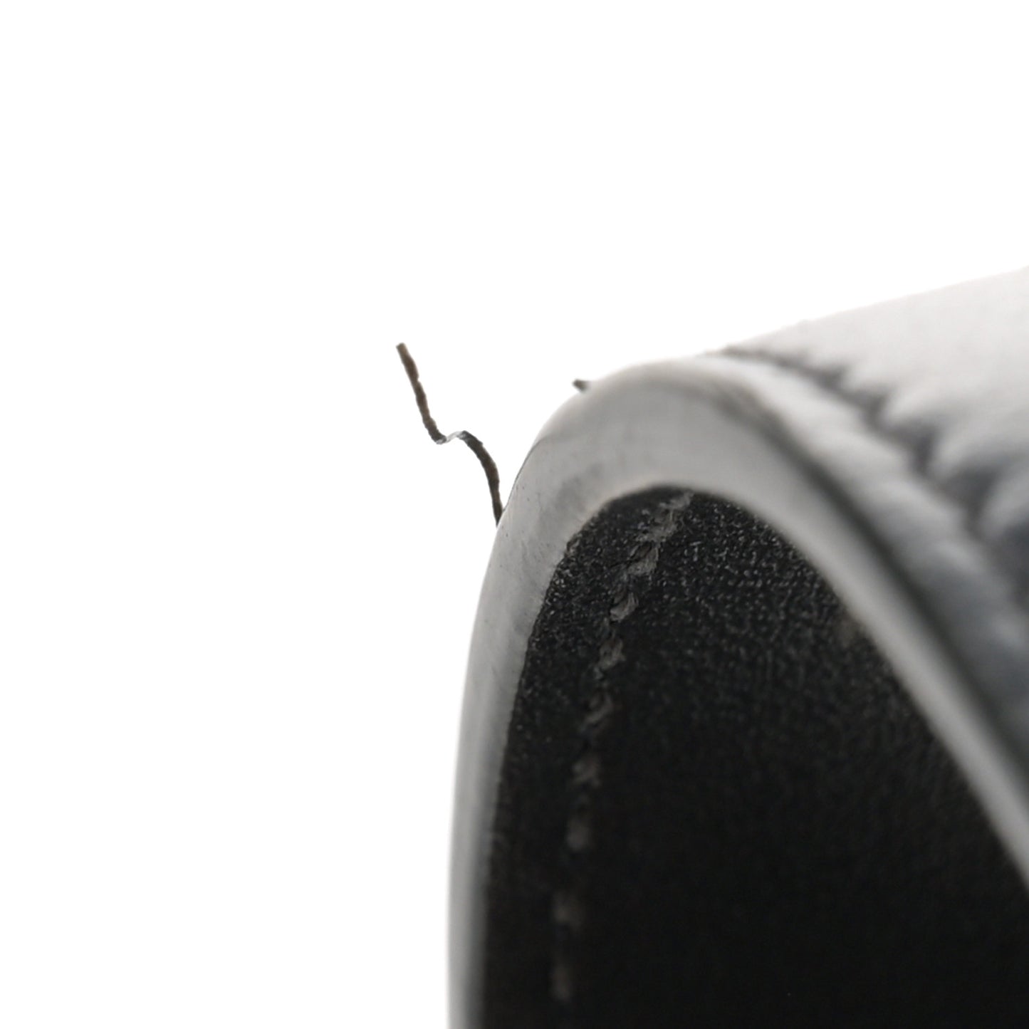 Oblique Calfskin Medium Signature Bucket Bag Blue