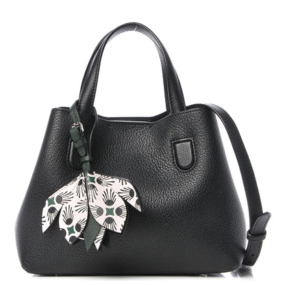 Christian Dior Grained Calfskin Small Blossom Tote Black 1 of 12
