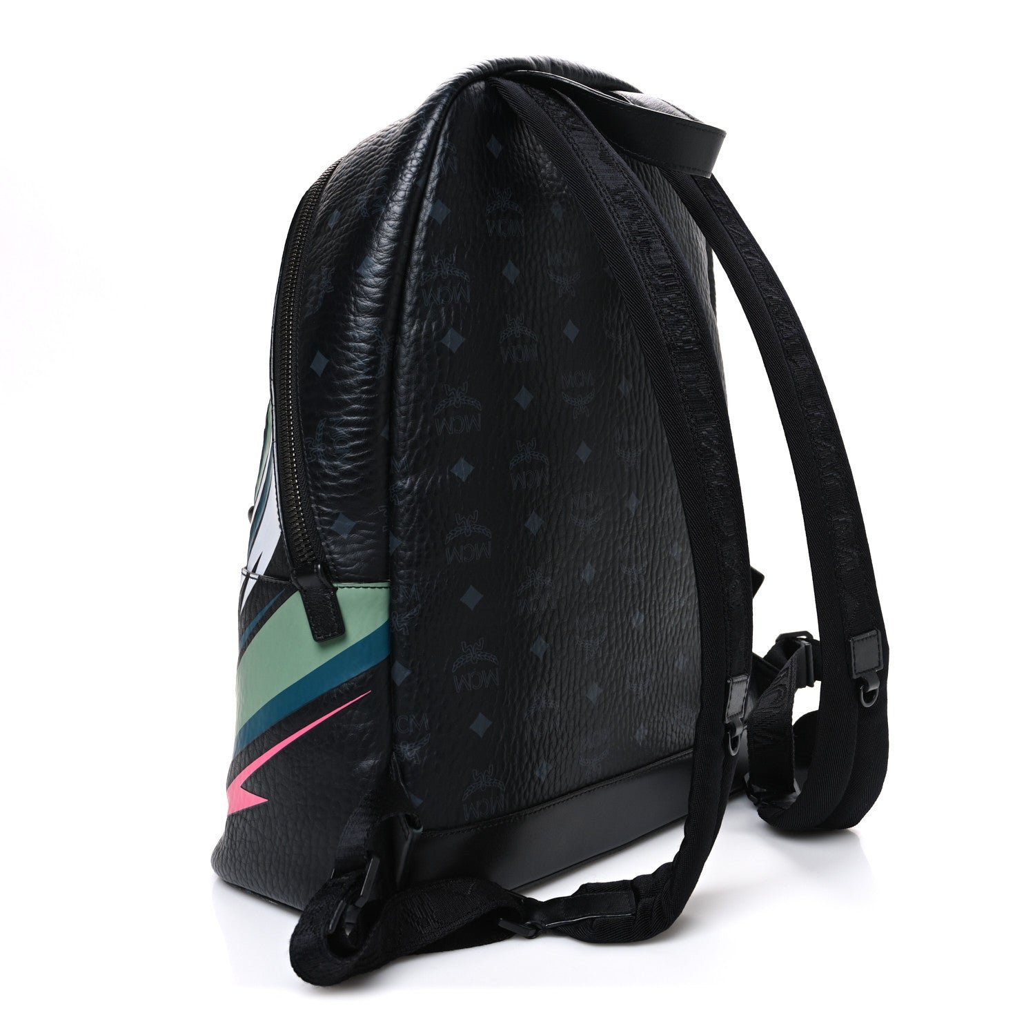 MCM MCMotor Visetos Medium Stark Backpack Black 3 of 10