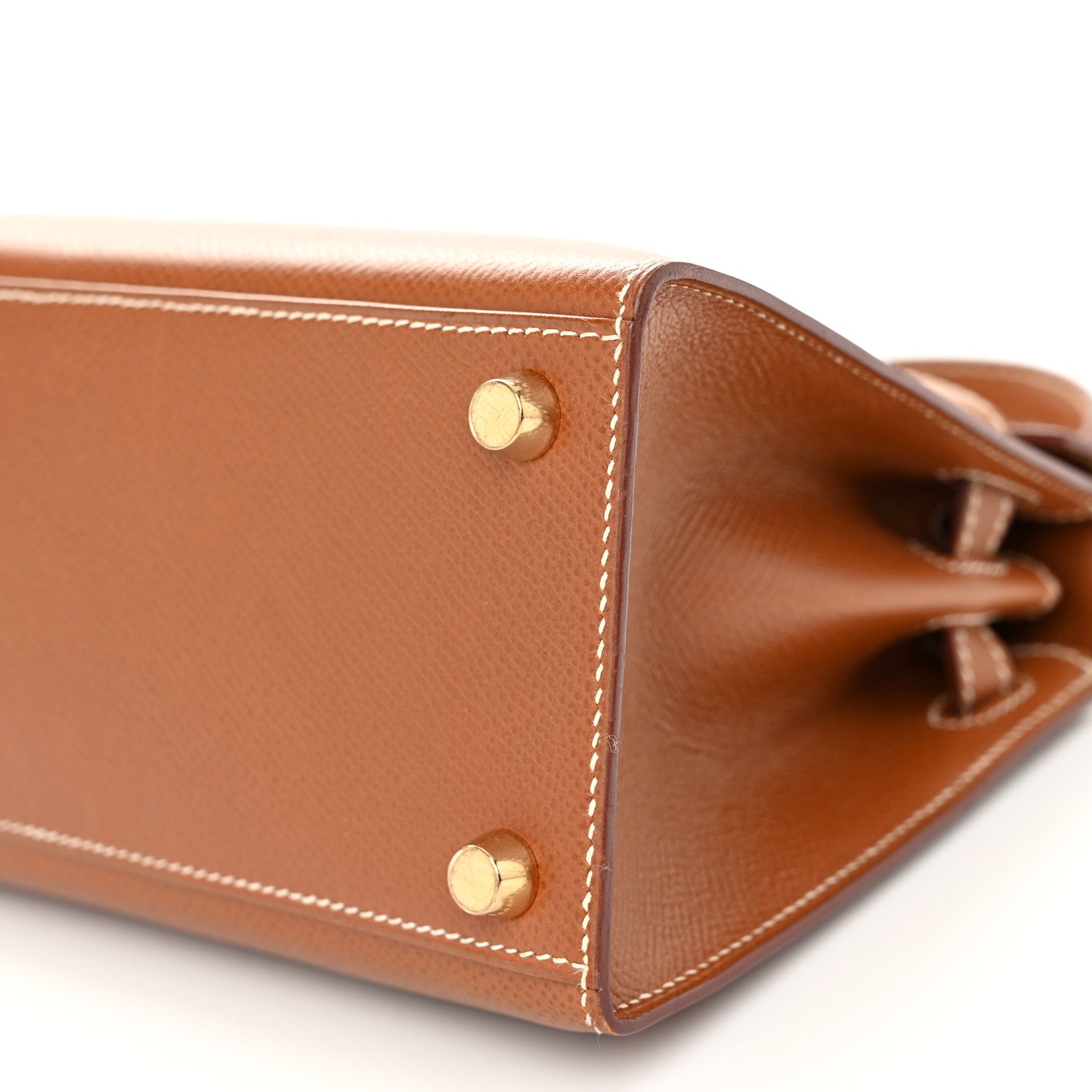 Hermes Courchevel Mini Kelly Sellier 20 Gold 10 of 12