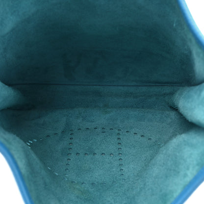 Hermes Taurillon Clemence Evelyne III PM Bleu Zanzibar 5 of 18