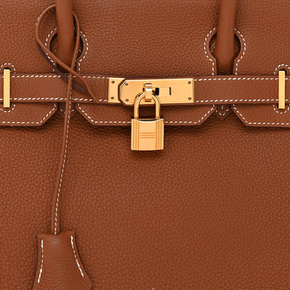 Hermes Togo Birkin 30 Gold 8 of 18