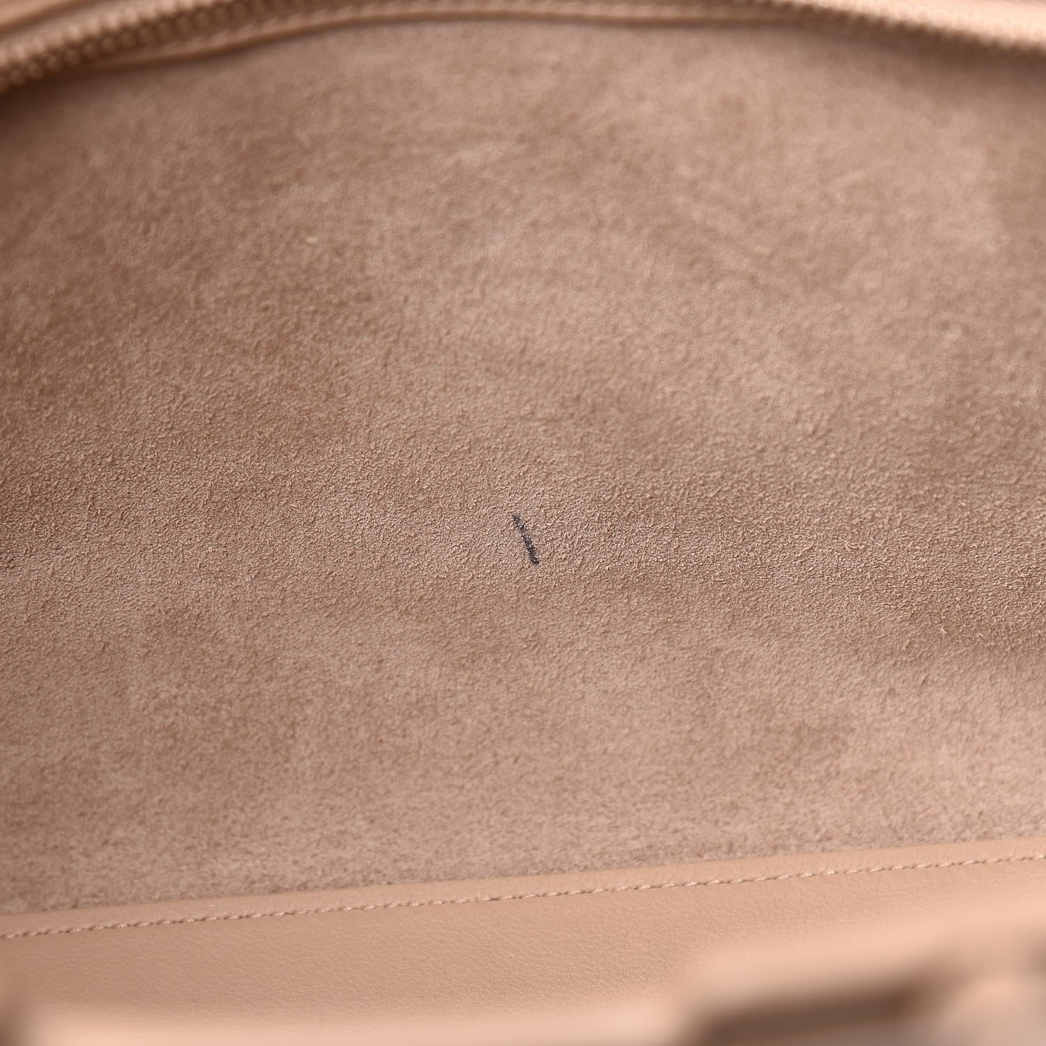 Saint Laurent Smooth Calfskin Crocodile Embossed Baby Monogram Downtown Cabas Dark Beige 9 of 11