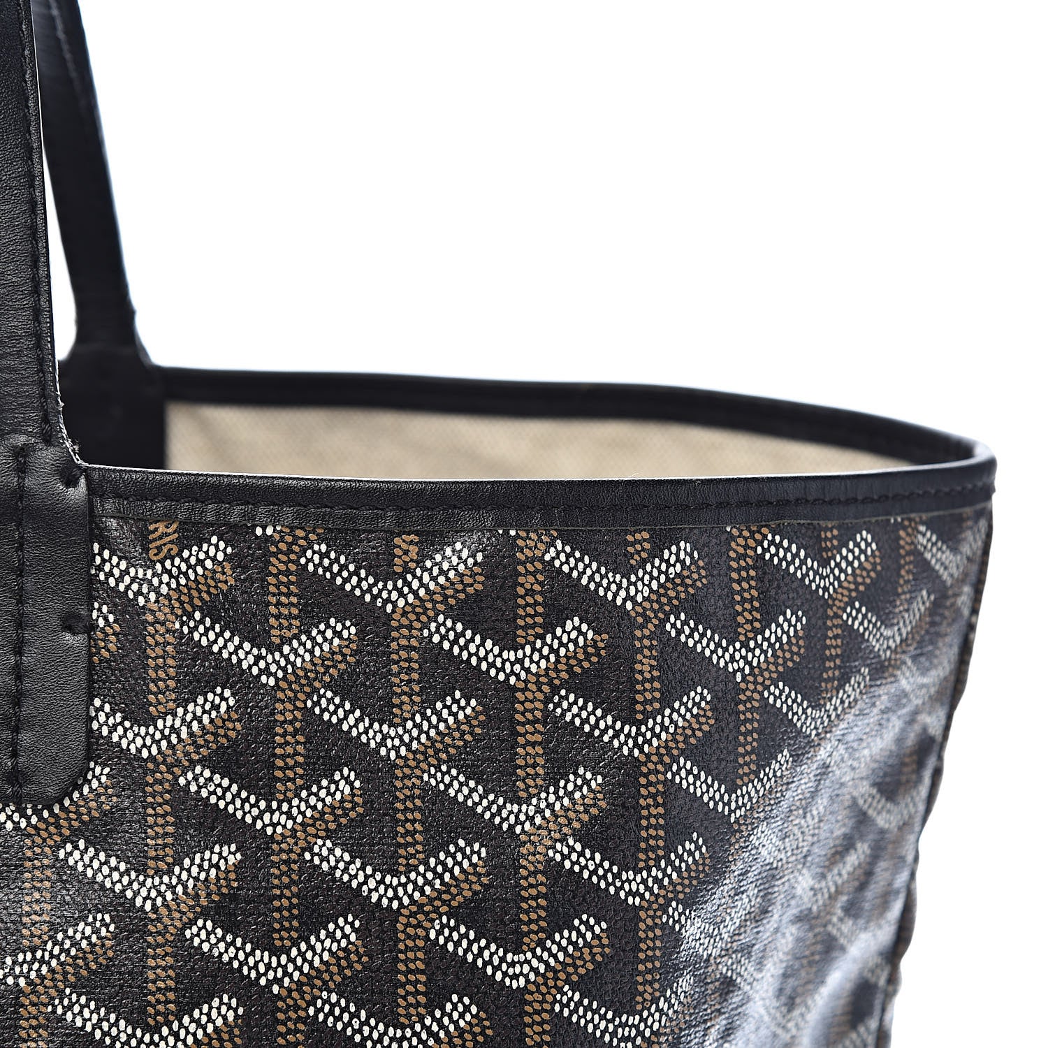 Goyard Goyardine Saint Louis PM Black 10 of 22