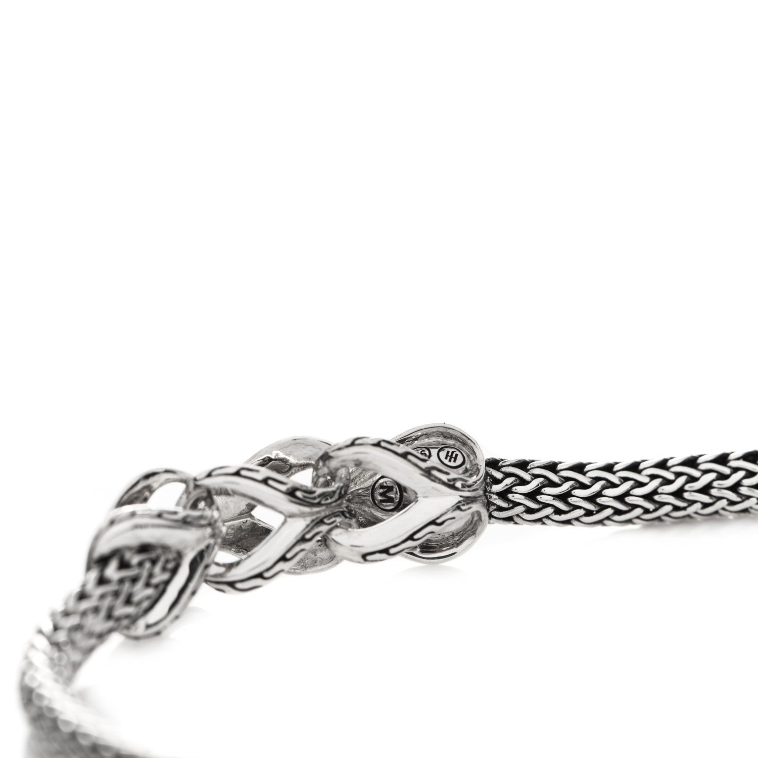 John Hardy Sterling Silver Black Sapphire Legends Naga Chain Bracelet 4 of 4